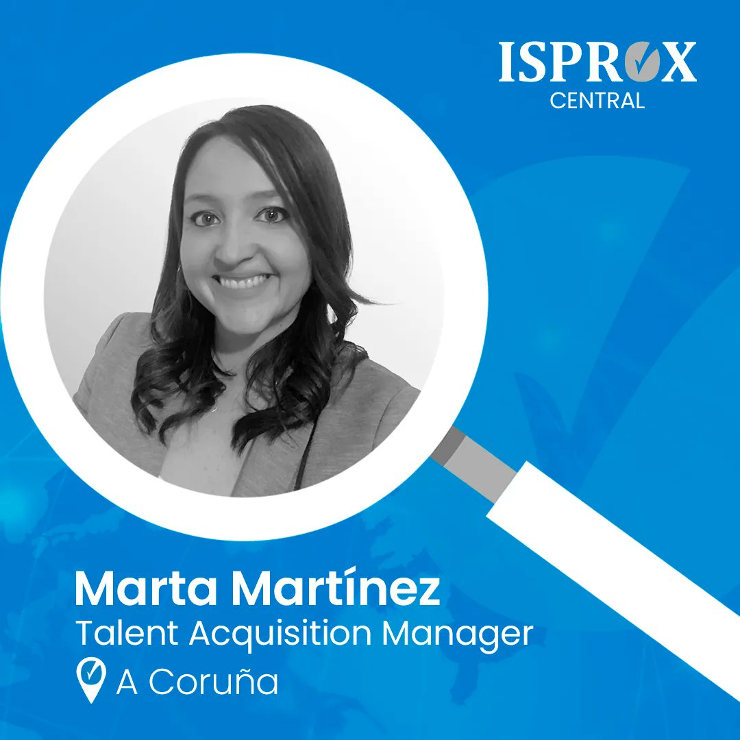 Os presentamos a Marta Martínez que se incorpora a nuestro equipo de Talent Experts desde A Coruña, aportando su experiencia y saber hacer en la zona de Galicia. 🙌 Estamos seguros de que nos aportará muchas alegrías y éxitos. ¡Bienvenida a bordo! 🚀✔️ #ISPROXAlDía #ISPROXACoruña