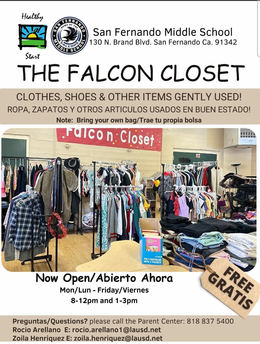 SFMS Falcon Closet.