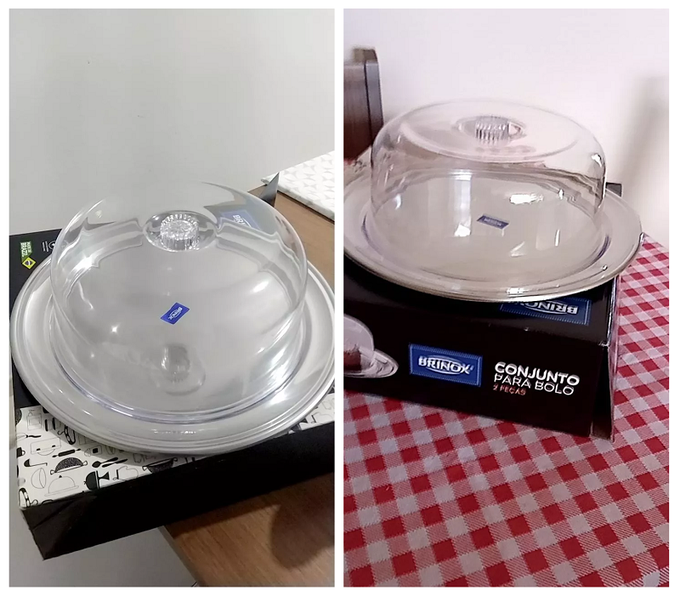 Conj P/bolo 2 Pcs Petunia Brinox Aço Inox