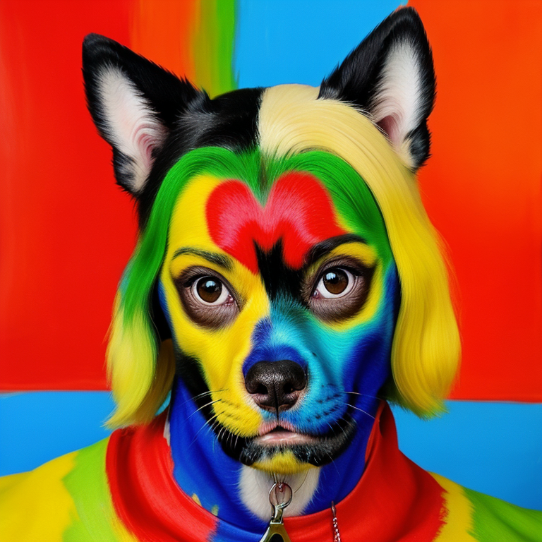 Redjason22's tweet photo. Work day done. Time to feed the dogs and order myself some dinner 

#aiart #AIArtCommuity #sdxl #comfui #aidog #hybrid https://t.co/hTy1cTavBG