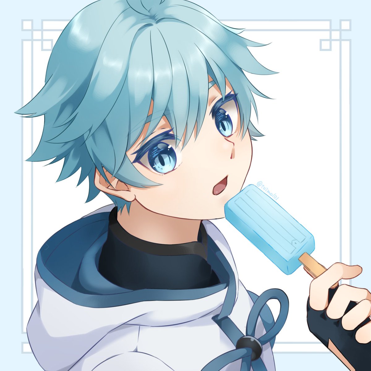 重云|ちょううん 「過去絵だけど重雲くんお誕生日おめでとう#重雲生誕祭2023 #Chongyun 」|芋米トイのイラスト