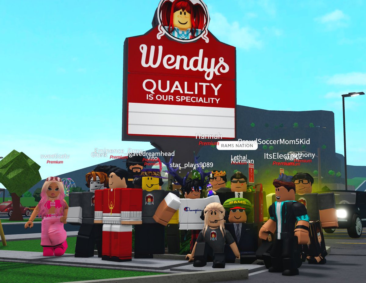 Thank you for everyone who came to the opening today! #BBWendys