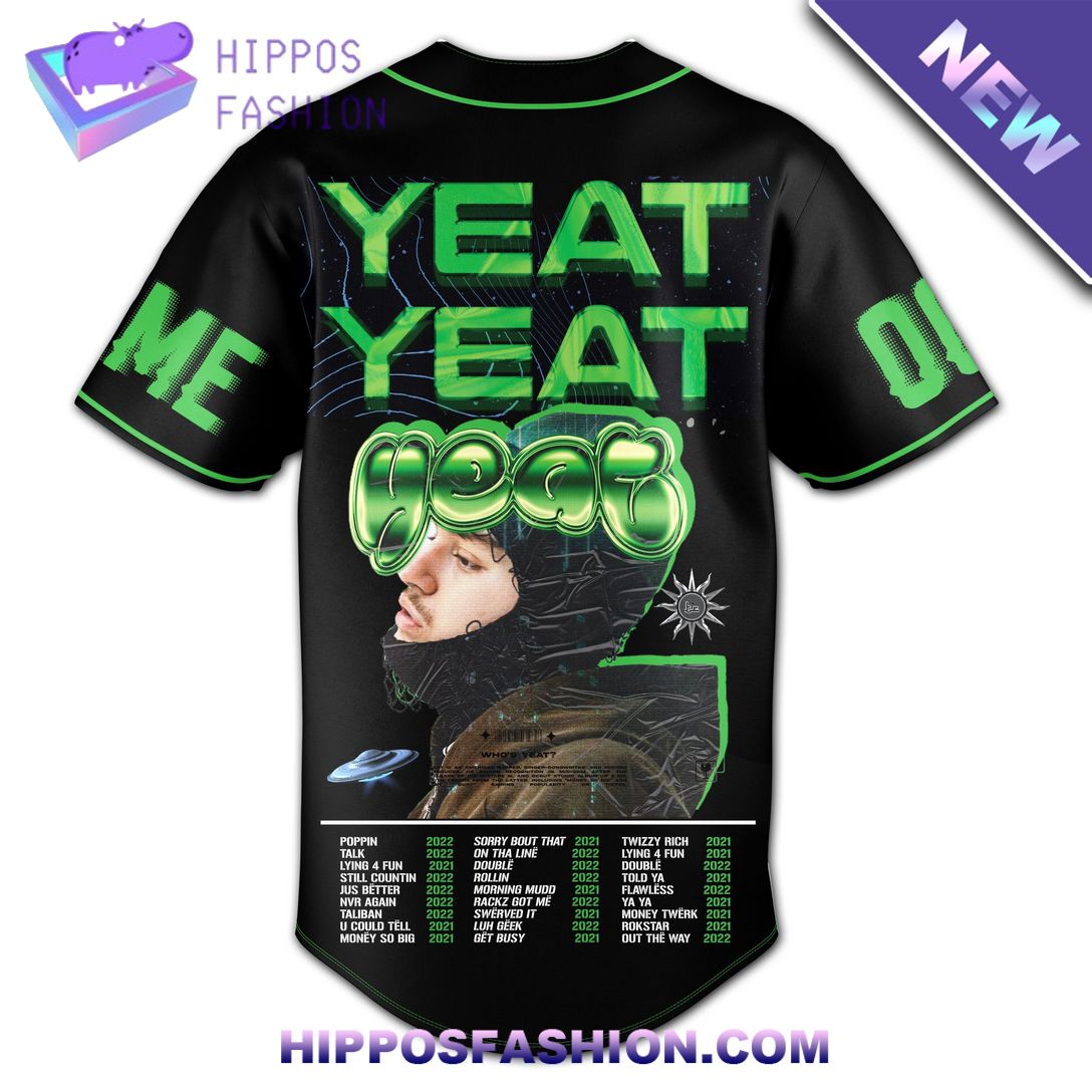 Yeat Yeat Heat Personalized Baseball Jersey
Price from: 35.99$
Buy it now at: hipposfashion.com/product/yeat-y…

 #YeatYeatHeat #PersonalizedBaseballJersey #CustomJersey #SportsApparel #TeamSpirit #GameDayGear #AthleticFashion