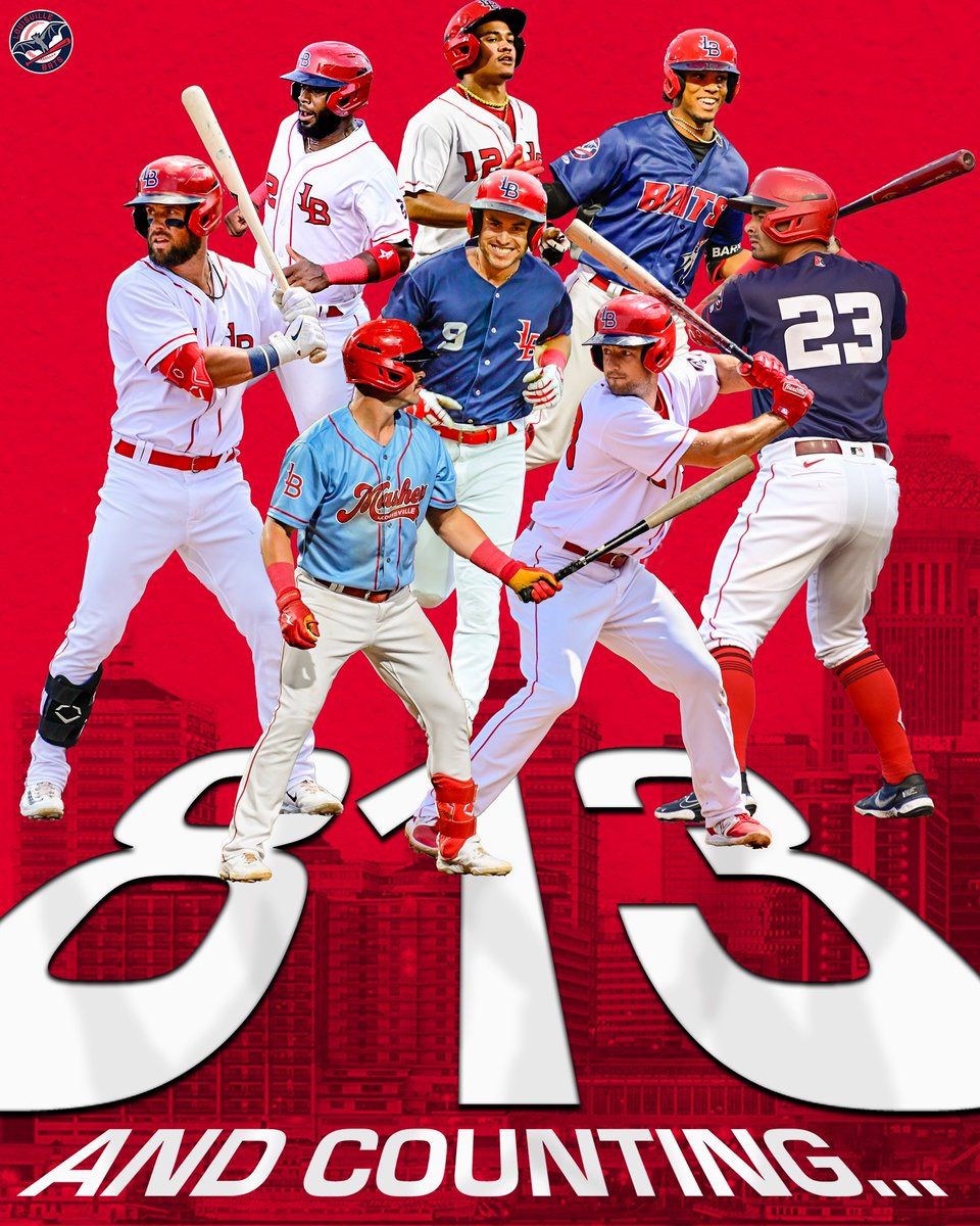 LouBatsPR's tweet photo. Another day, another record 🏆

Alejo Lopez crossed home plate for run 813 of the season, topping the 812 scored in 1987 https://t.co/DMDqTJCZdK