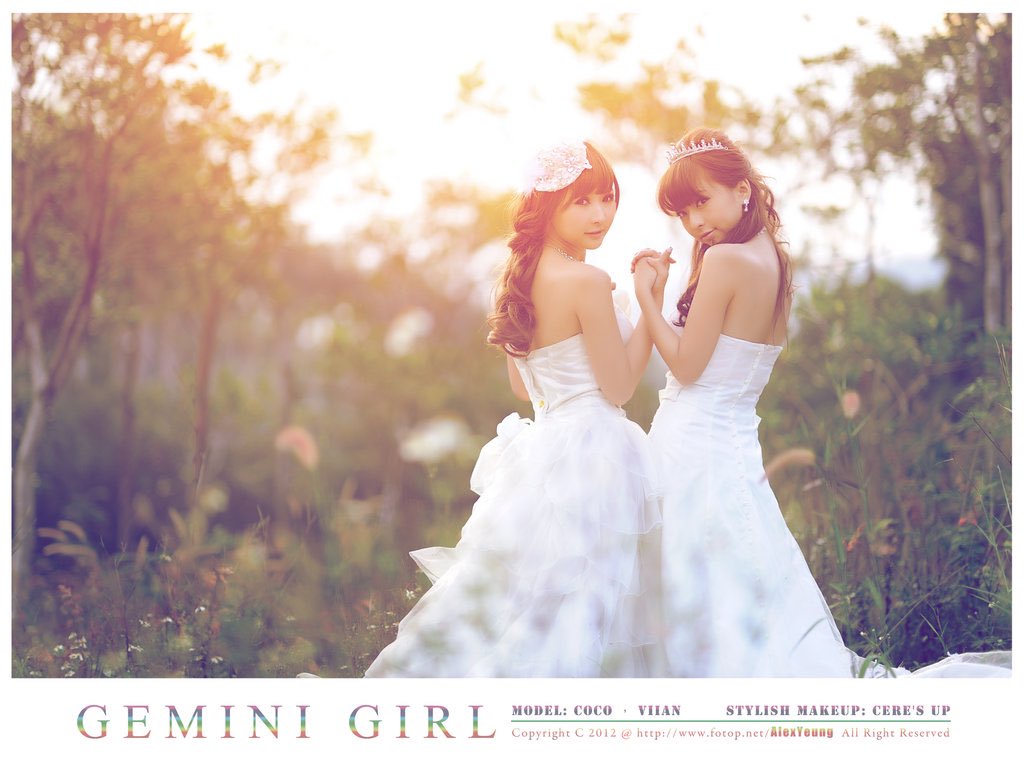 vivi and coco ‘gemini girl’ full photoshoot 🧵