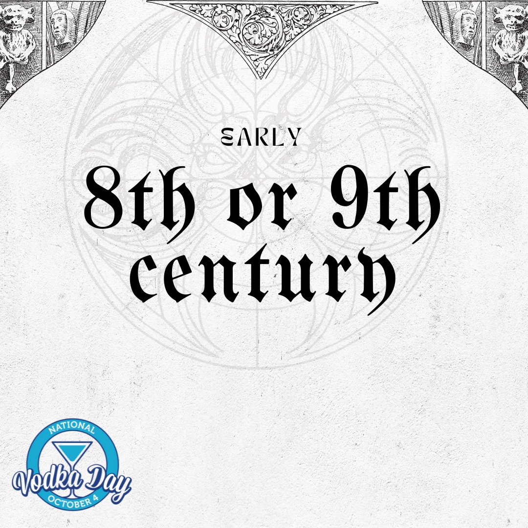 Vodka Fact: It is believed to have made its debut as early as the 8th or 9th century! 

🥃 #CheersToHistory #TasteThePast