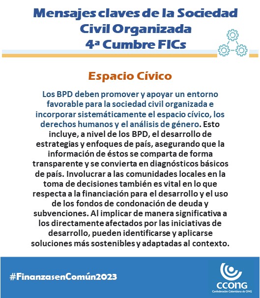 Los BPD del 🌎deben garantizar la rendición de cuentas, la transparencia y el acceso a la información
#DerechosenComún #FinanzasenComún2023 #FixFICS <a href="/Forus_Int/">Forus</a>