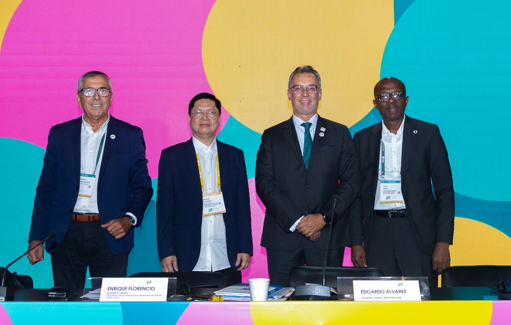 WFDFI_'s tweet photo. #Institutional 📷| As #WFDFI we are happy to have our members have participated in #FinanceInCommon2023. Thank you @_ALIDE_ , @Adfi_Africa , @ADFIAP and @ELTIassociation for being present at the activities of this world meeting. https://t.co/yWwCVR2dhe