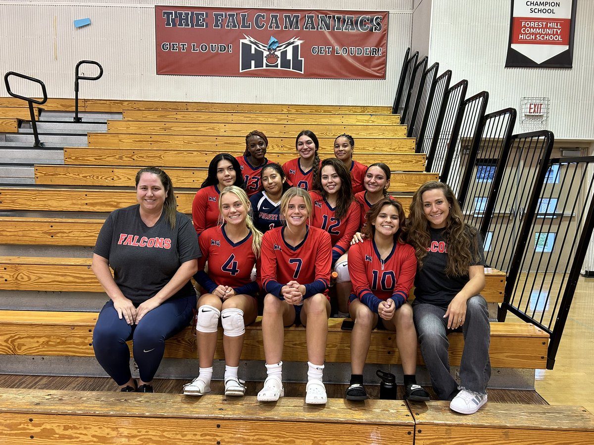 thefalcongrind's tweet photo. So much happening today. Cross country had their first meet and Ella placed 4th overall.  Our girls volleyball were victorious over SLAM.  Exciting day.  Work Hard play harder.  Great effort.  We even had a new member join our volleyball team. 😀@MichaelAronson2 @FHH_FalconFury https://t.co/Yga4SLfdWS