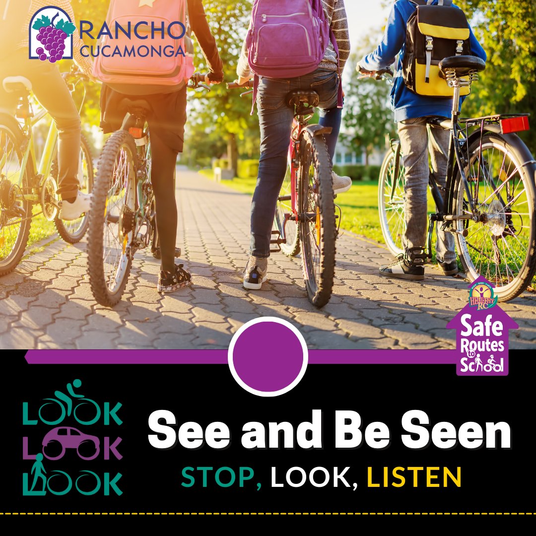 CityOfRC's tweet photo. Practice mindfulness on the streets—there is so much to pay attention to! Stay alert while crossing the street, riding your bike, or driving home. Let’s continue to improve street safety in our community! How will you be safe and alert on the road today?
#LookLookLook #StayAlert https://t.co/zvsVVaxFkx