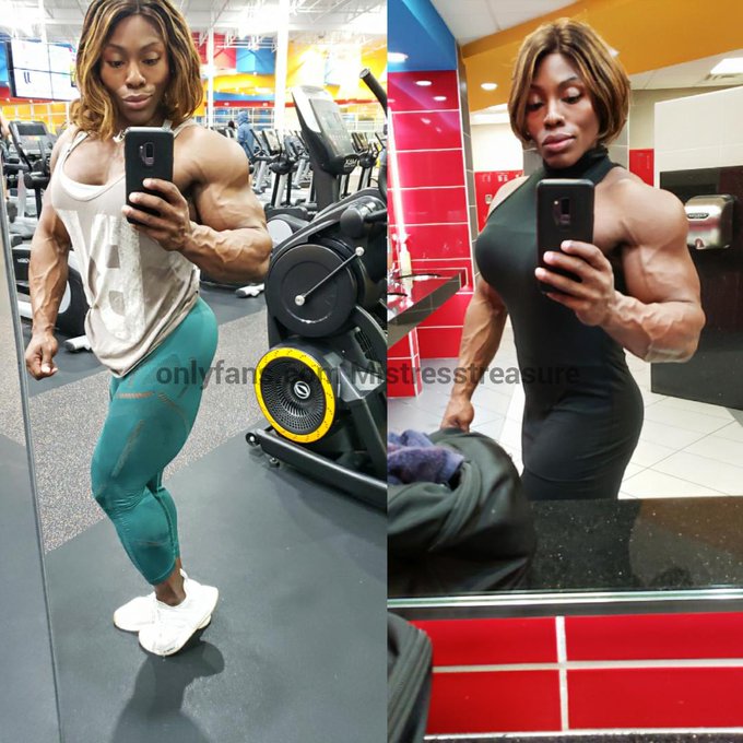 Beauty and Beast..a work women wed moment #alpha #curves #femalebodybuilder #cruves #ebonyfitness #igfitness<a href="/tag/alpha"class="tags">#alpha</a><a href="/tag/igfitness"class="tags"><span>#igfitness</span></a><a href="/tag/lifestyle"class="tags"><span>#lifestyle</span></a><a href="/tag/curves"class="tags"><span>#curves</span></a><a href="/tag/mistress"class="tags"><span>#mistress</span></a><a href="/tag/musclechick"class="tags"><span>#musclechick</span></a>