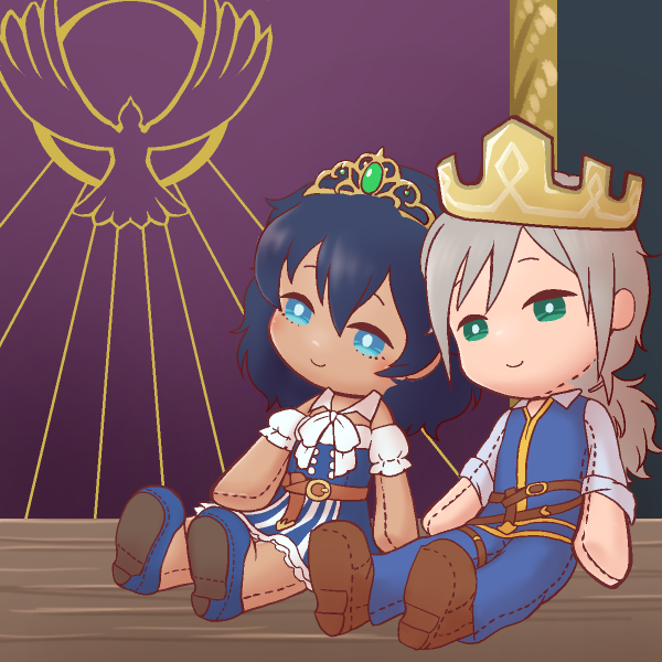 VTuberMyths's tweet photo. Showing off my bestie boyfriend @JexsamXadeln  and me in some picrews we've done so far, more to come of course. I'm so happy with my favorite person, who happened to be there all along, right by my side, as my best friend. 💙💙💙 https://t.co/jIH8wAmS5U