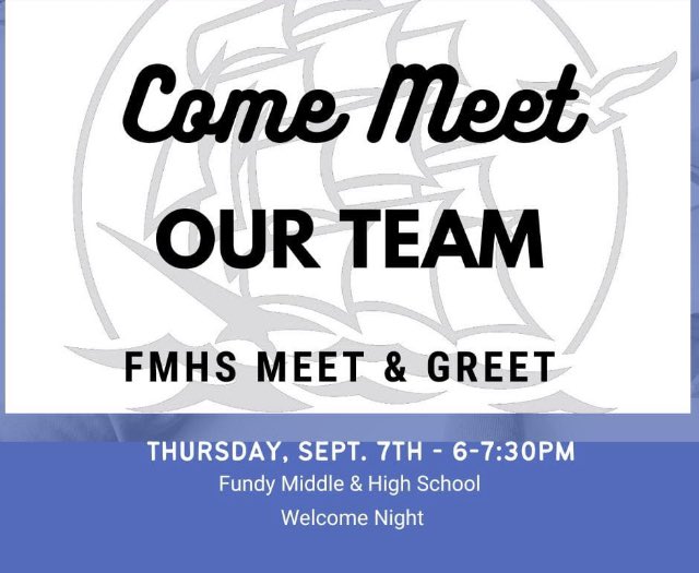 Come meet the Mariner Team tomorrow night at FMHS. #FMHS