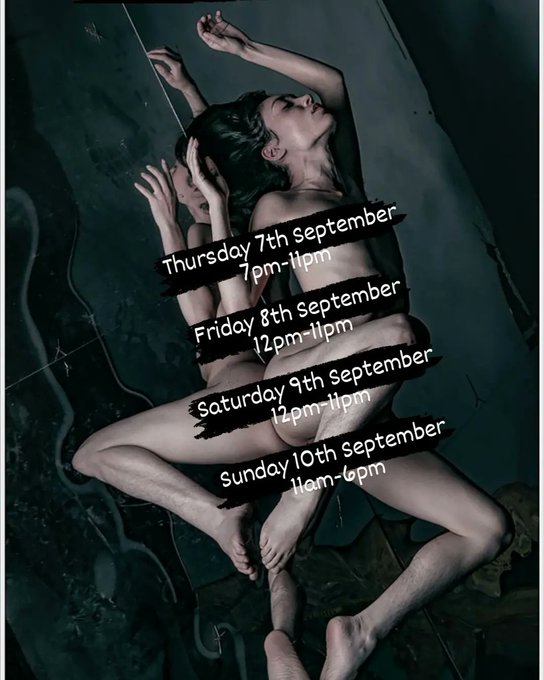I'm going to be at the London Erotic Art Exhibition @EroticArtExp with Gerard @gchillcott over the next