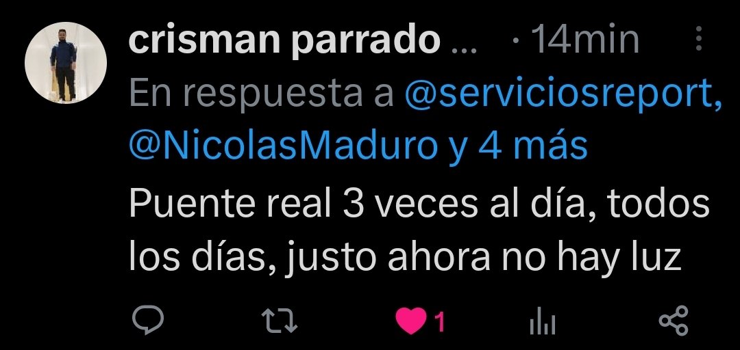 serviciosreport's tweet photo. #Reportes
#06DeSep
#Tachira
#ServicioElectrico
Los cortes eléctricos se están viviendo en el #Tachira de esta manera.
Algunos de los mensajes recibidos con sus testimonios #ReportanUsuarios
#QueSeSepa
@NicolasMaduro @ConMaduroMas_ @NestorLReverol @mppeevzla @CorpoelecInfo https://t.co/RioYLdYIsa