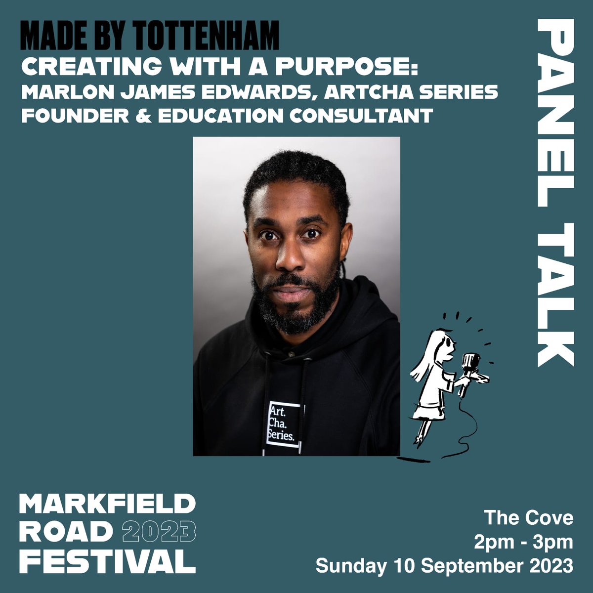 I was <a href="/madeintottenham/">Made In Tottenham Craftnight</a>