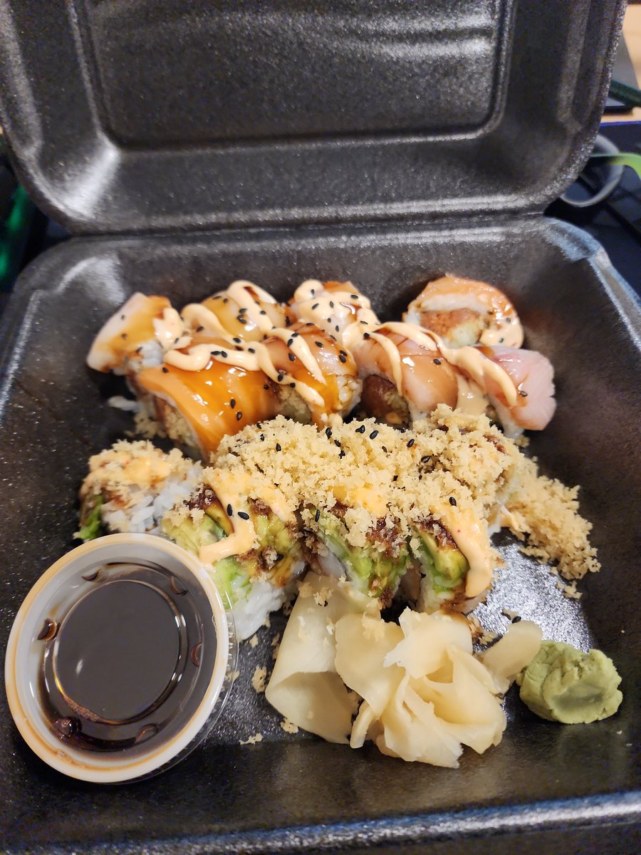 x3DxJimCorn (@x3dxjimcorn) on Twitter photo Had a great birthday!! Thanks for surprise goodies <a href="/Funshine_Cat/">Cat ☀️ FunshineCat</a> and I got one of my favs for dinner, sushi. Also, happy co birthday to my awesome teammates <a href="/MagicMayson/">MagicMayson ‘Dream Eater’</a> and <a href="/JEngels21/">JEngels21</a> Had a great birthday!! Thanks for surprise goodies <a href="/Funshine_Cat/">Cat ☀️ FunshineCat</a> and I got one of my favs for dinner, sushi. Also, happy co birthday to my awesome teammates <a href="/MagicMayson/">MagicMayson ‘Dream Eater’</a> and <a href="/JEngels21/">JEngels21</a>