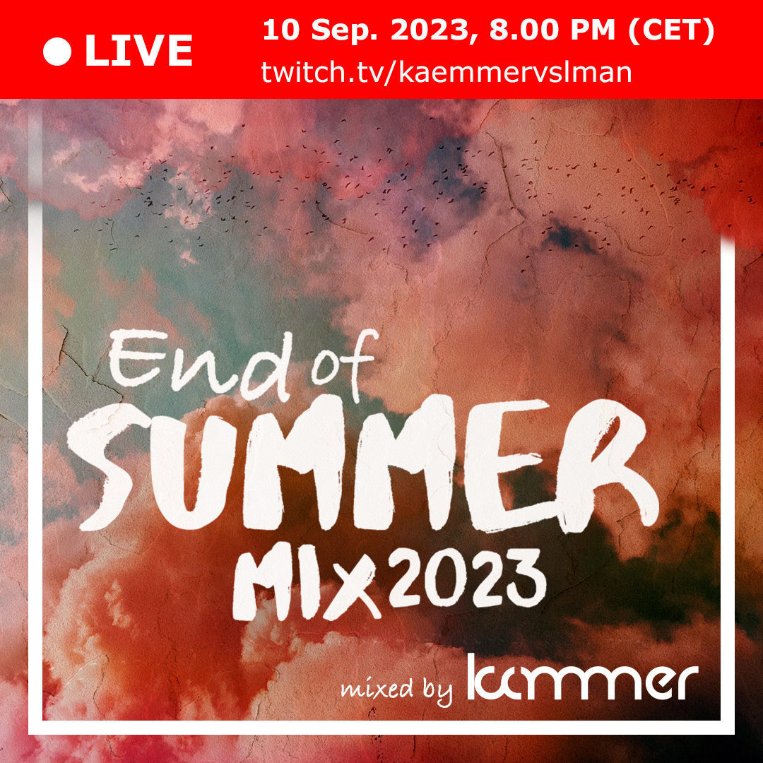 KaemmerVsLMan's tweet photo. Friends, it’s going to happen: Kämmer will bring you his legendary End of Summer Mix live from his living room on Sunday, 10th of September, starting at 8.00 PM (CET). Live on Twitch and Mixcloud  #kaemmervslman #kaemmer #lman #streaming #dj #twitch #mixcloud #music #live https://t.co/VfRO7QuTMq