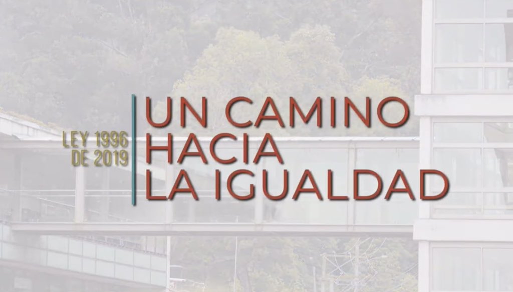 PaiisUniandes's tweet photo. En el pasado X Festival Internacional de Cine por los a #DDHH @FICDEH, #PAIIS participó con el documental “Ley 1996 de 2019: un camino hacia la igualdad”. Acá dejamos el trailer y el documental completo en nuestro canal de YouTube: @paiis_uniandes #discapacidad #capacidadlegal https://t.co/AEirTJERml