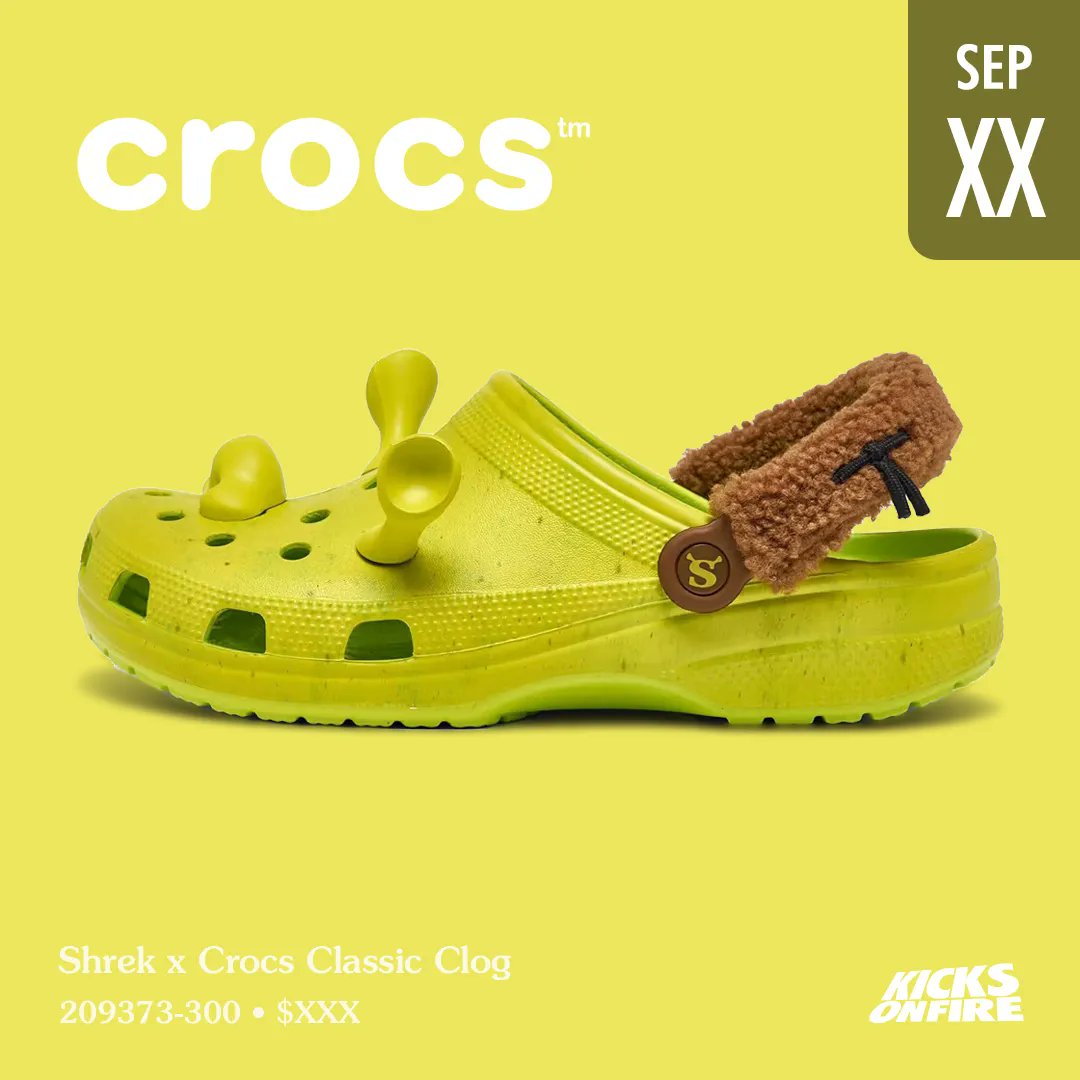 SDM LINKS on X: Shrek x Crocs 💚  / X