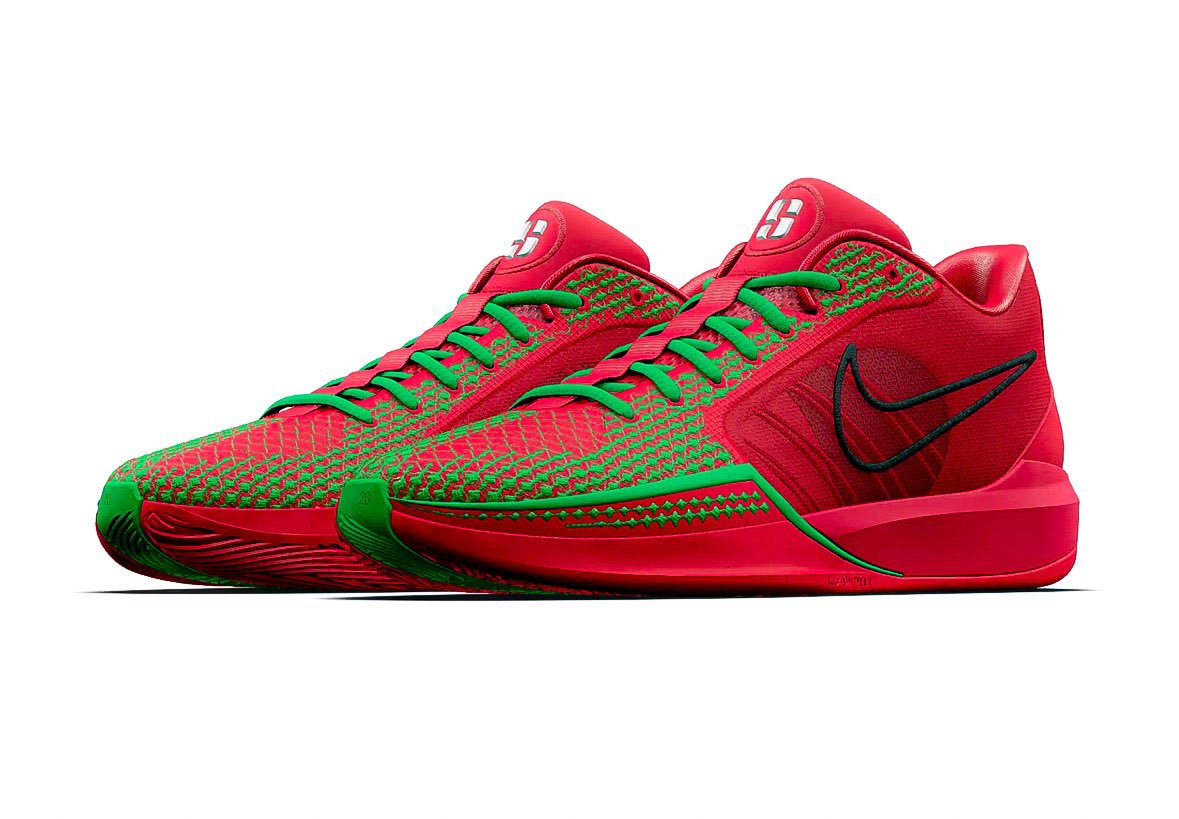 steff_kicks's tweet photo. I decided to join the hype…. 
I did the #ReverseGrinch version of the #Sabrina1 …. How’d I do???

#NikeByYou #NikeID 
#SteffKicks #SKNation https://t.co/1qeCak58ft