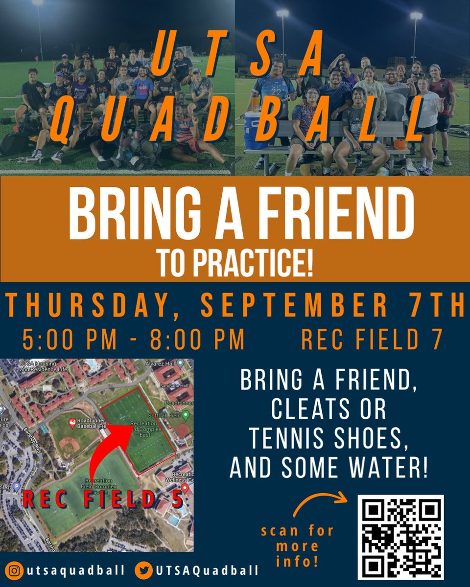 BABE WAKE UP, ITS BRING A FRIEND TO PRACTICE PRACTICE TOMORROW NIGHT!