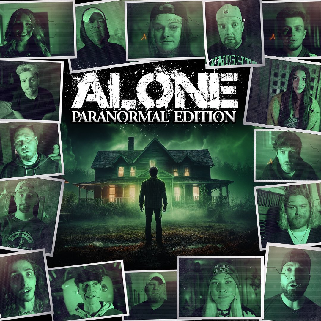 OmarGoshTV's tweet photo. Starting tomorrow: 2 hour specials of Alone Paranormal Edition. These last 4 episodes will be the end for each creator. Watch who survives the night and who doesn’t. These are honestly my favorite parts and you won’t want to miss any of it. https://t.co/77vlzAiRjF