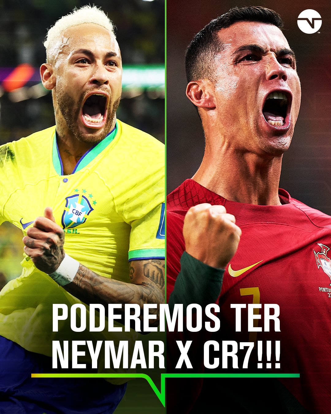 Defina em uma palavra o CR7 careca! - TNT Sports Brasil