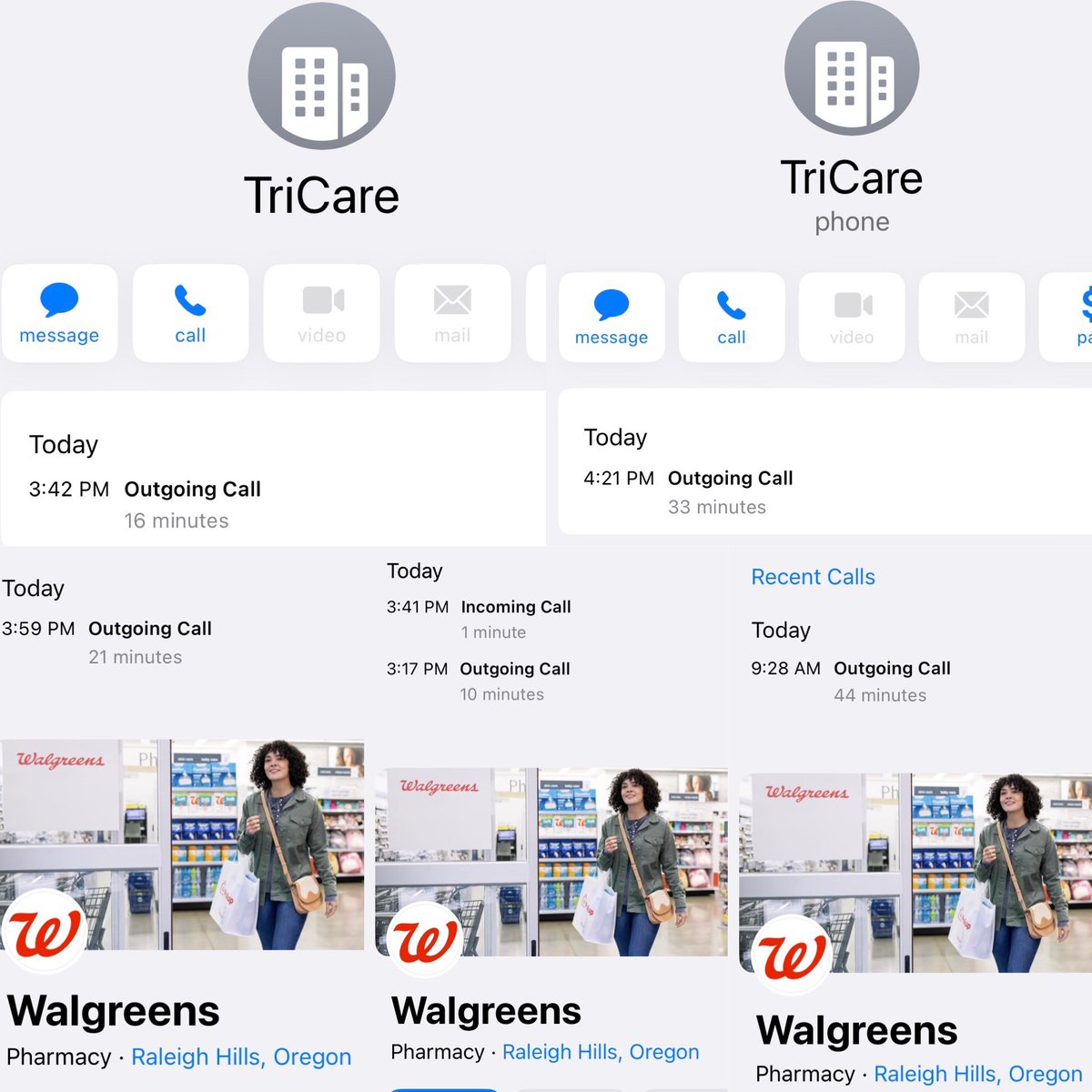 brie2024's tweet photo. I’ve now spent 104min (and counting) to get a Rx for my daughter. This is after the rx sitting for 4days with no phone call. @Walgreens and @TRICARE  @ExpressScripts is this how you support military families? @KFFHealthNews @armandalegshow https://t.co/53TkUxjxhZ