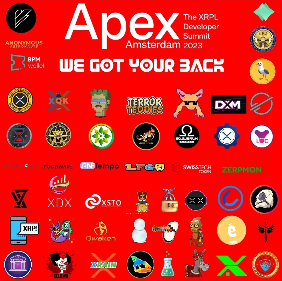 So #Foodware will be represented in the Apex Developer Summit Amsterdam, The Netherlands. All thanks to <a href="/OTTXRPL/">Onthetrack</a>!
Stay Tuned #XRPL ✨✨
Register for the Summit below ⤵️
apexdevsummit.com
