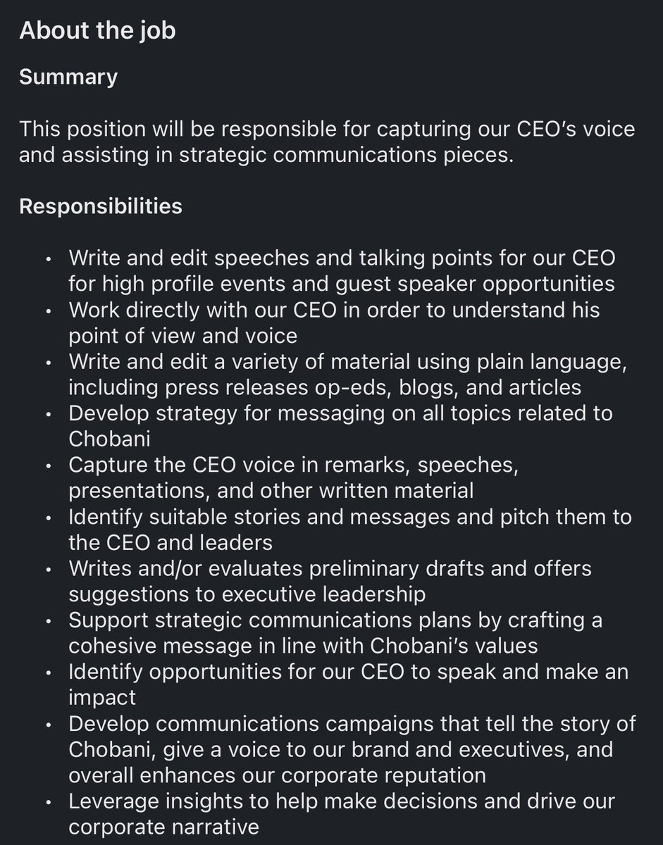 D_Mac30's tweet photo. @likaluca @RonCharles ** "executive + writer" ** Fixed it. Responsibilities make it look like this one person is Co-CEO, communications director and a contributing writer https://t.co/KCJWzo8M5x