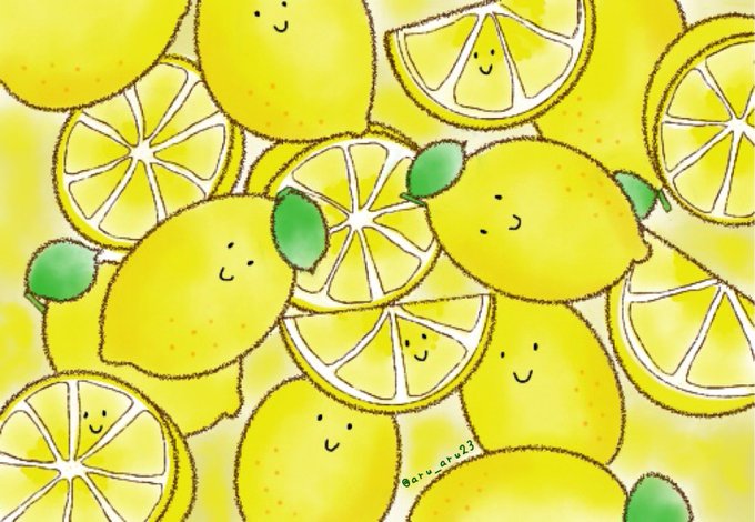 「closed mouth lemon」 illustration images(Latest)