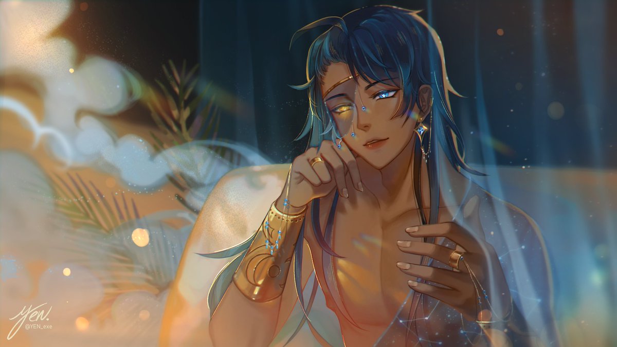 YEN_exe's tweet photo. abyssal prince✨
#kaeya #GenshinImpact https://t.co/kwLzp6f6uX