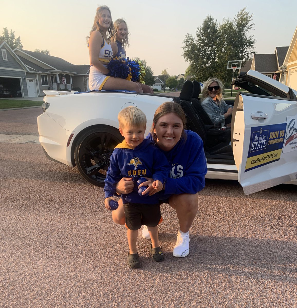 Sadie Thramer (@coachsayt) on Twitter photo Our very own <a href="/paige_meyer2/">Paige Meyer</a> in Jacks Journey tonight around Brookings! π°
We are ready to click and donate tomorrow for One Day for State!
bit.ly/3LeDxNc Our very own <a href="/paige_meyer2/">Paige Meyer</a> in Jacks Journey tonight around Brookings! π°
We are ready to click and donate tomorrow for One Day for State!
bit.ly/3LeDxNc