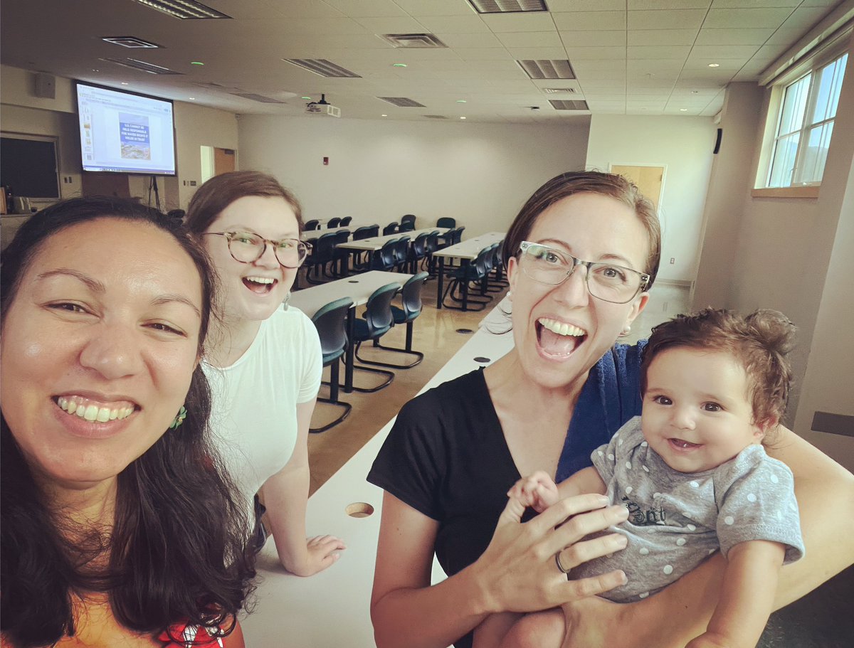 It was bring your daughter to work day at @VTLawSchool - at least for me it was! Mira had a wonderful experience thanks to the support of my students and staff and faculty colleagues. Start ‘em young!