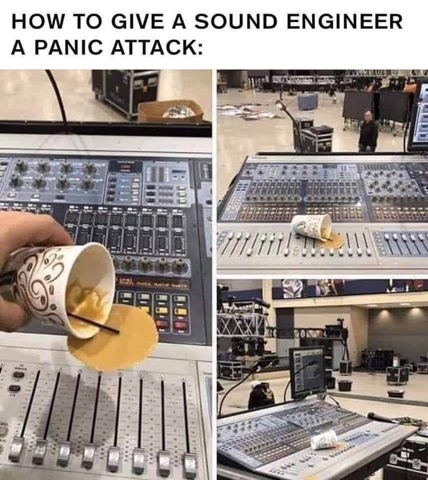JimFlynnRentsNY's tweet image. Because life's too short for boring soundchecks! 🤪 #rentmejfr #audiolife #soundengineer #humor