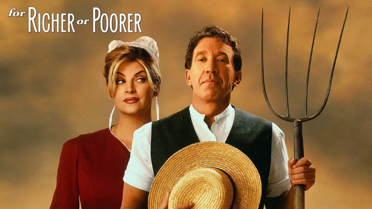 SmokeyRose15's tweet photo. #Rewatching For Richer or Poorer 1997 starring Tim Allen and Kirstie Alley includes Jay O. Sanders, Michael Lerner, Wayne Knight, and Larry Miller #ForRicherorPoorer #Tubi #90snostalgia #90smovies #90sComedy #90sRomCom #Comedy #KristieAlley #TimAllen https://t.co/f0UpMCCIys