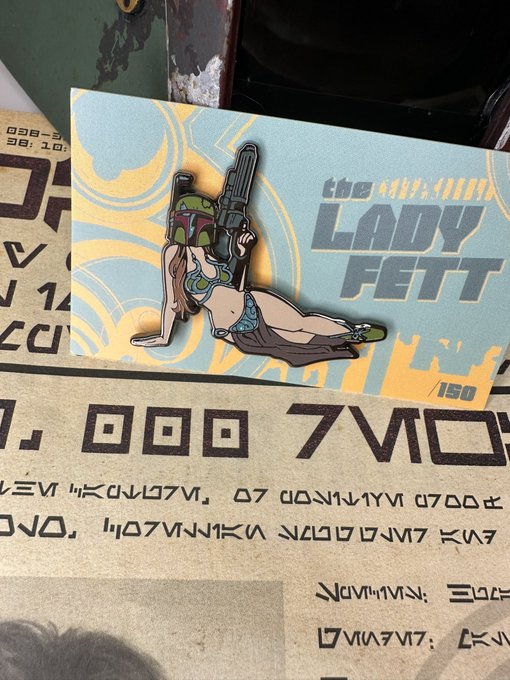 Pins have arrived! Order one before they&rsquo;re gone!! https://t.co/F6APgydeQY<a href="/tag/mandalorian"class="tags"><span>#mandalorian</span></a><a href="/tag/bokatan"class="tags"><span>#bokatan</span></a>