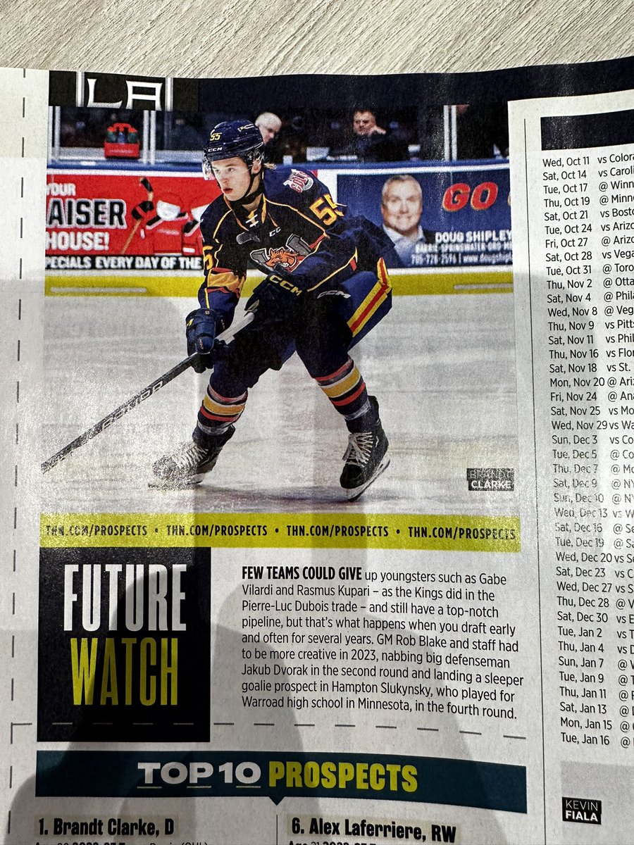 Always surreal seeing your work in print. 

Thank you to <a href="/TheHockeyNews/">The Hockey News</a> for incorporating one of my photos in their 2023-24 Yearbook!

<a href="/OHLBarrieColts/">Barrie Colts</a>
