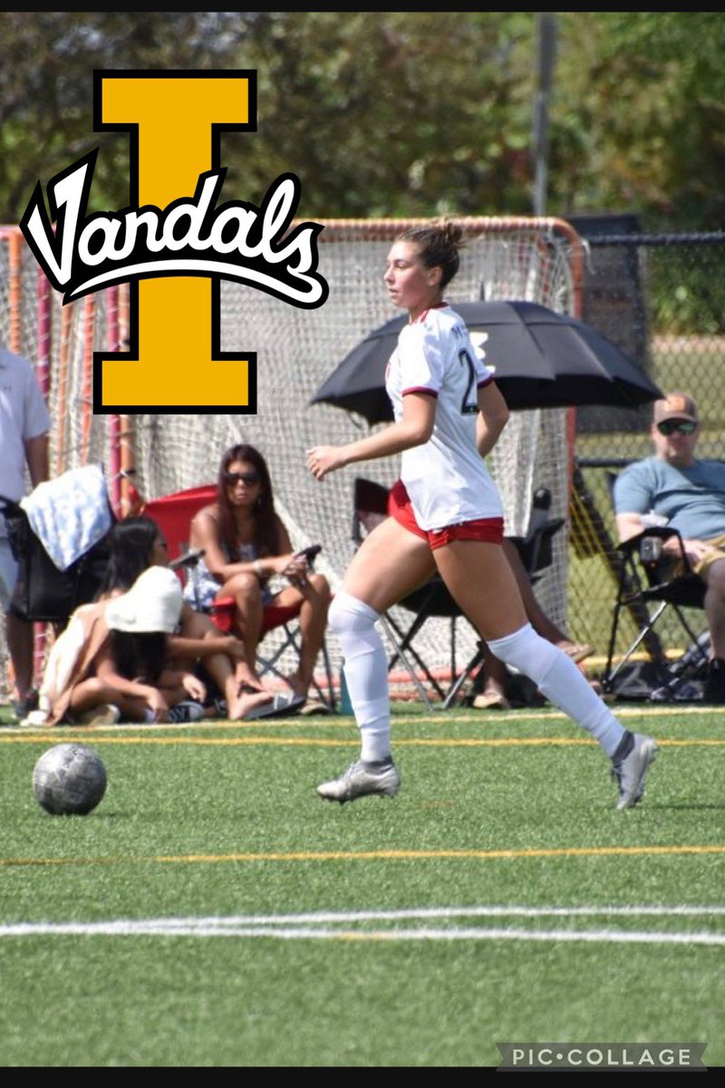 I’m am extremely excited to announce my verbal commitment to further my academic and athletic career and play D1 soccer at the University of Idaho. Thank you to my family, teammates, and coaches who made this possible. Go Vandals!