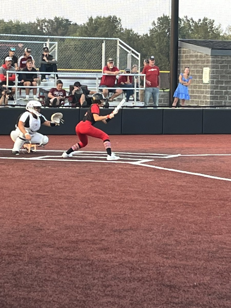 Final in Warrensburg varsity 16-5. Nice win Lady Dogs!