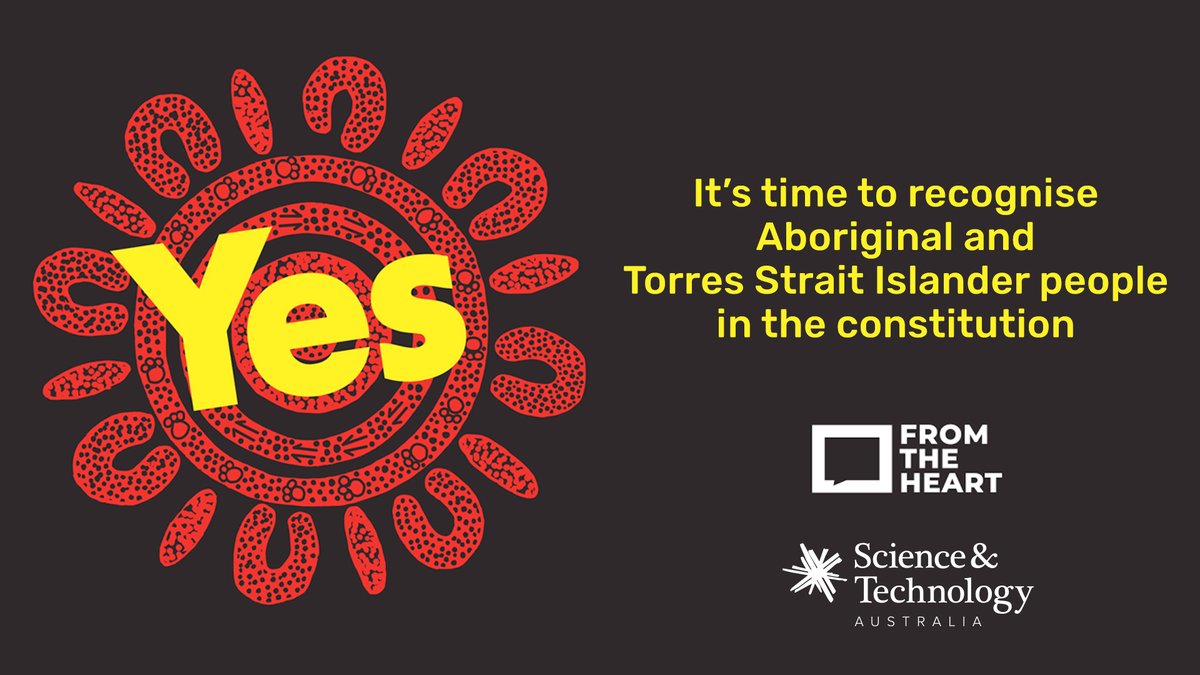 Science & Technology Australia (@scienceau) on Twitter photo As the nation’s peak body for the science and tech sectors, <a href="/ScienceAU/">Science & Technology Australia</a> strongly supports an Indigenous Voice to Parliament and a resounding ‘Yes’ vote in the upcoming referendum. #Yes23 scienceandtechnologyaustralia.org.au/sta-backs-indi… As the nation’s peak body for the science and tech sectors, <a href="/ScienceAU/">Science & Technology Australia</a> strongly supports an Indigenous Voice to Parliament and a resounding ‘Yes’ vote in the upcoming referendum. #Yes23 scienceandtechnologyaustralia.org.au/sta-backs-indi…