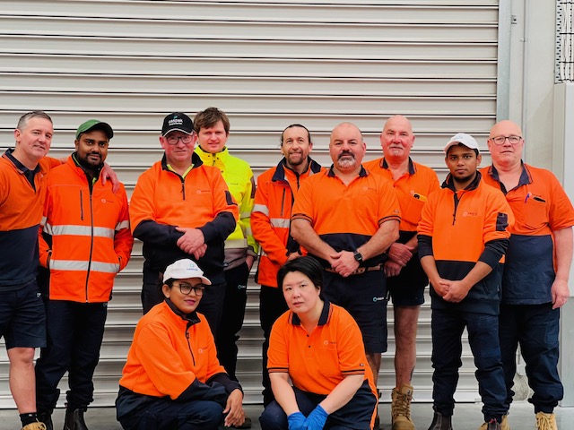 New Hi Vis threads for the team!