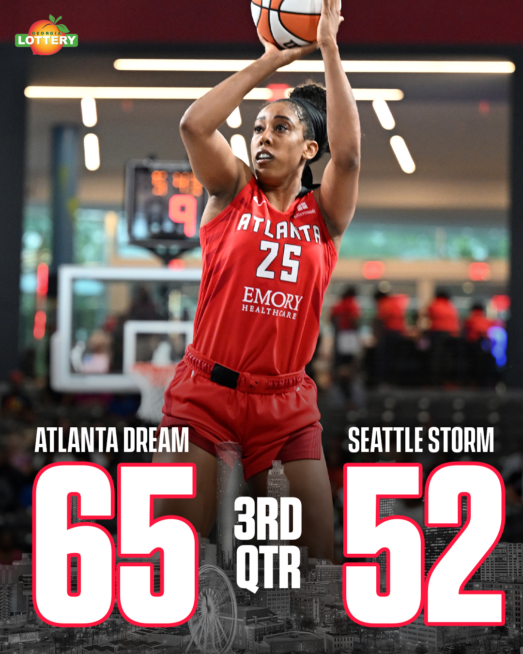 Atlanta Dream on X: That's 3⃣.✓ #atlantadream