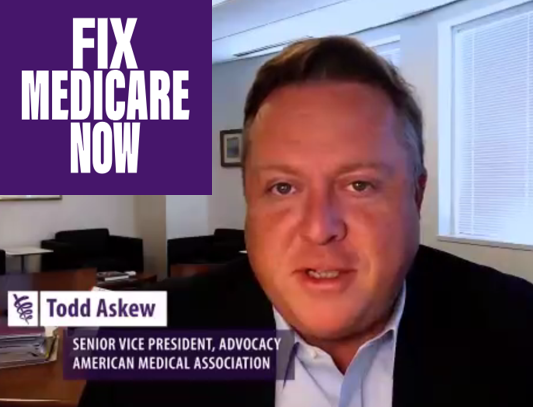 KatieOrrico's tweet photo. Join the @AmerMedicalAssn and the entire #physician community in contacting #Congress to co-sponsor #HR2474 to #FixMedicareNow! This legislation is essential to ensure patients have continued access to care.

Go to https://t.co/lKvMze3t9K to learn more and to take action! https://t.co/QsOvPnaSRI