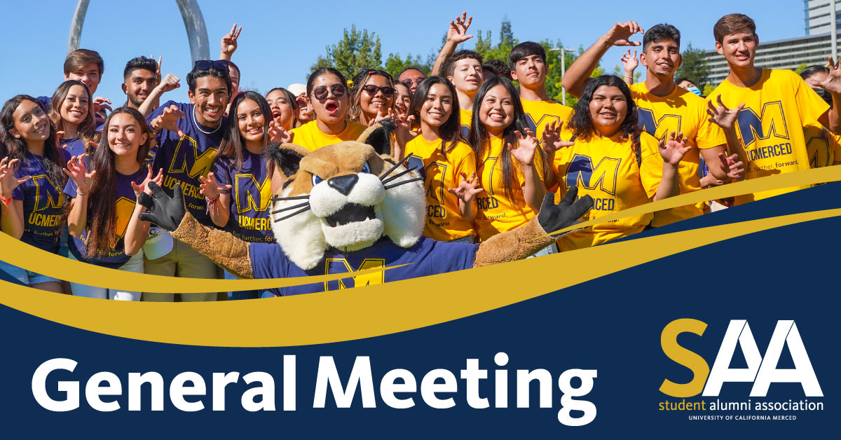 UCMSAA's tweet photo. 📣Join us for our first general meeting TOMORROW (9/7) at 6 PM in Granite Pass 135 to learn more about SAA & how you can get involved! #UCMSAA #LetTheJourneyBegin https://t.co/lQrLaMLhTd