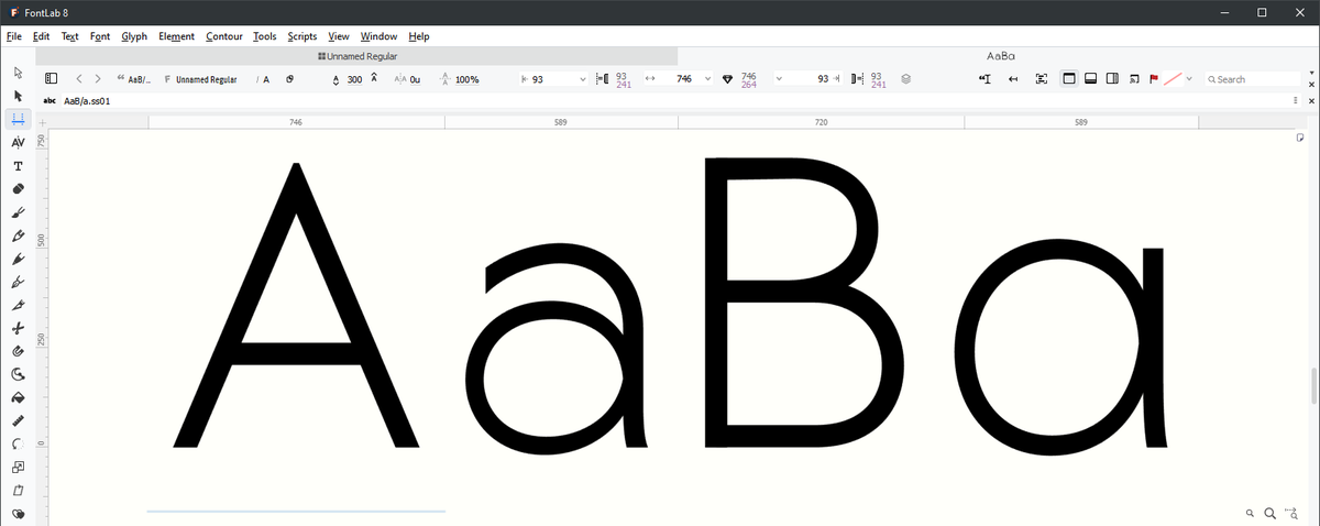 DimasNirwan's tweet photo. @FontLab Stroke Panel, Thickness Tool, Contour &amp; Node Panel is perfectly robust and incredible! Versatile tools, All-in-One app. 

🛍️Save $40 on #FontLab 8️⃣ until 8 September — lifetime $459, edu $295, starter $89! 🔥
https://t.co/Tm8P2cqZZG

#FontLab8 #MadeWithFontLab https://t.co/Ovk2We4mtC