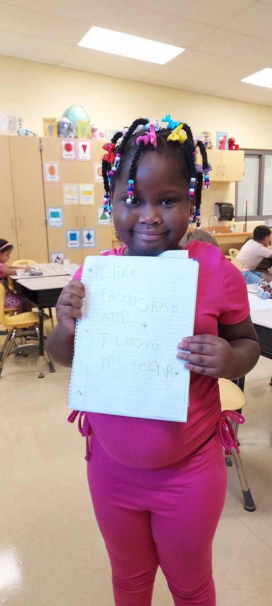 As educators, we tend to lose sleep over our students, their goals, data, etc. But this. This is one of the many moments that make us reflect on how much influence we have on our kids. ❤️🥹

#OneLinden #BigBlueOnTheMove