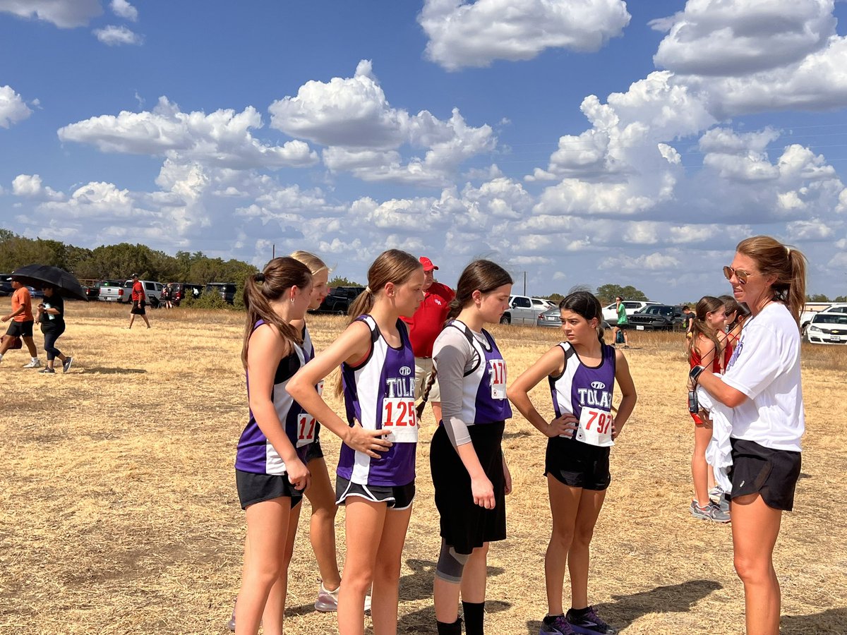 TolarCC's tweet image. Tolar JH CC competed at the Hico Bluebonnet Invitational &amp;amp; several earned spots in the Top 20! 
Dallan T.    6th   9:31
Walker F.   10th 10:30
Cohen M. 18th  10:46
92 runners
Team placed 4th out of 7

Maci V   13th  11:10
Macy P  18th  11:36
114 runners 
Team placed 4th out of 11