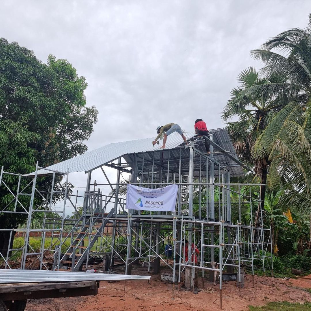 anspired COO Leon Black, Building Homes in Cambodia! 🏠

Join us in making a difference as we build hope and brighter futures for deserving families.
Stay tuned for updates on this incredible journey.
#BuildingHope #Cambodia